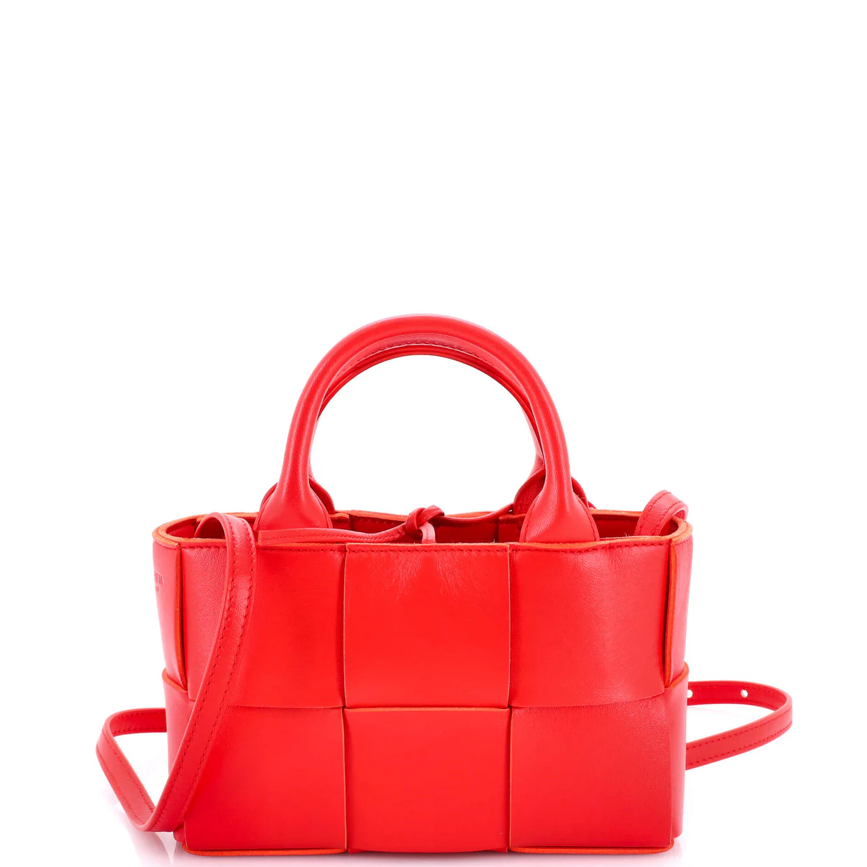 Arco Tote Maxi Intrecciato Leather Candy - Deep Luxury