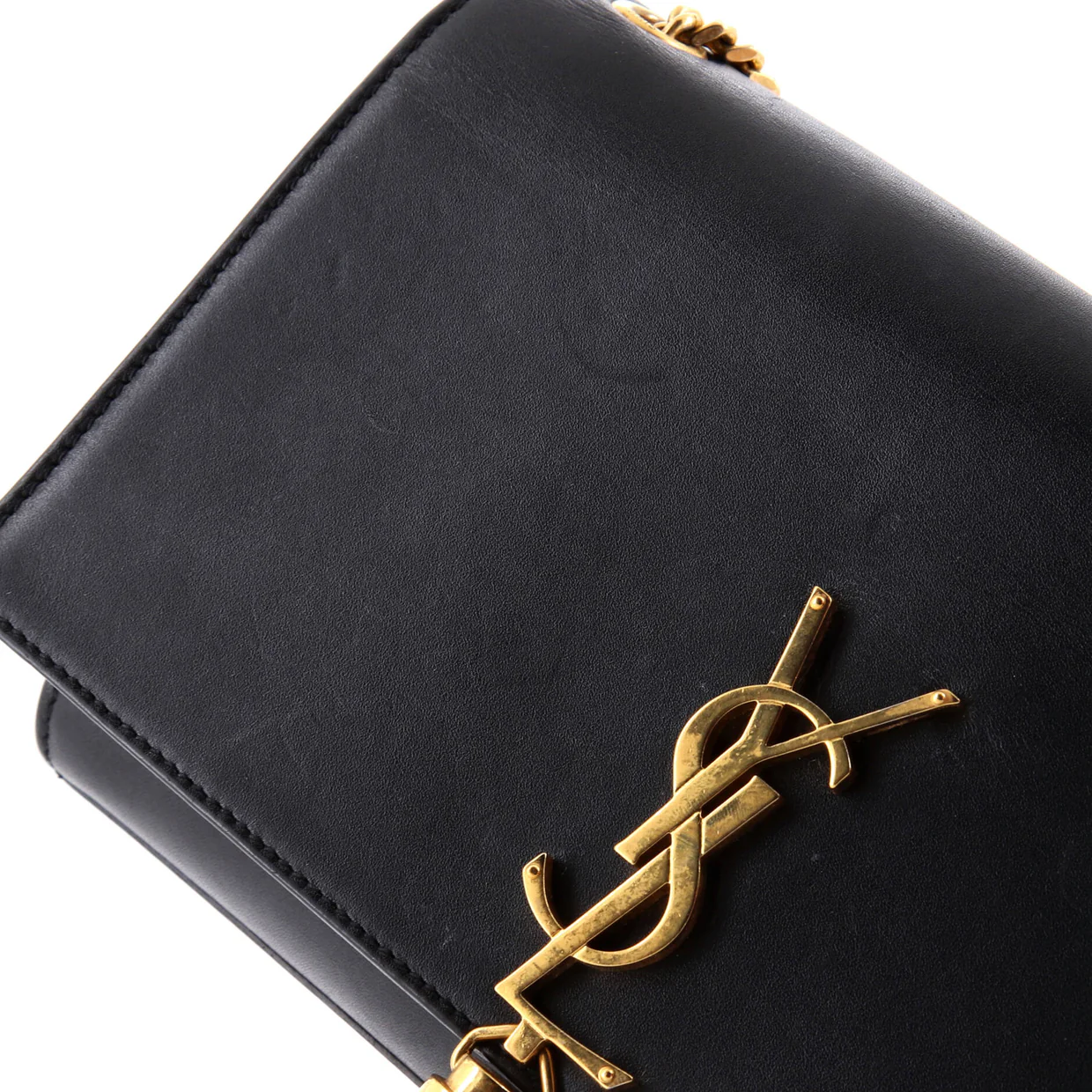 Classic Monogram Tassel Crossbody Bag Leather Medium - Deep Luxury