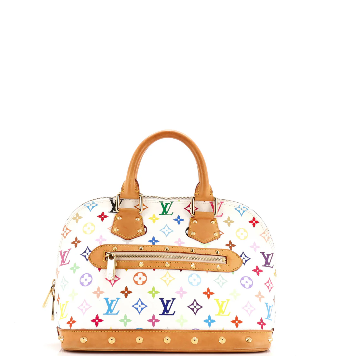 Alma Handbag Monogram Multicolor PM - Deep Luxury
