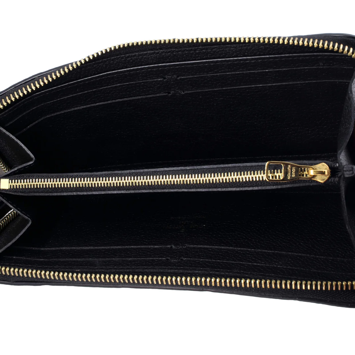 Clemence Wallet Monogram Empreinte Leather - Deep Luxury
