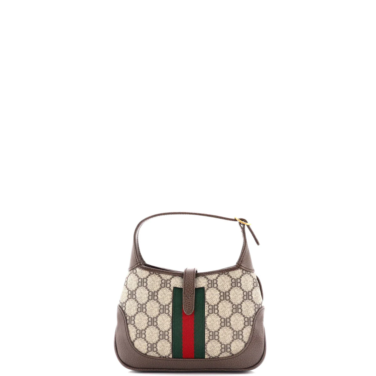 x Gucci The Hacker Project Jackie 1961 Hobo BB Coated Canvas Mini - Deep Luxury