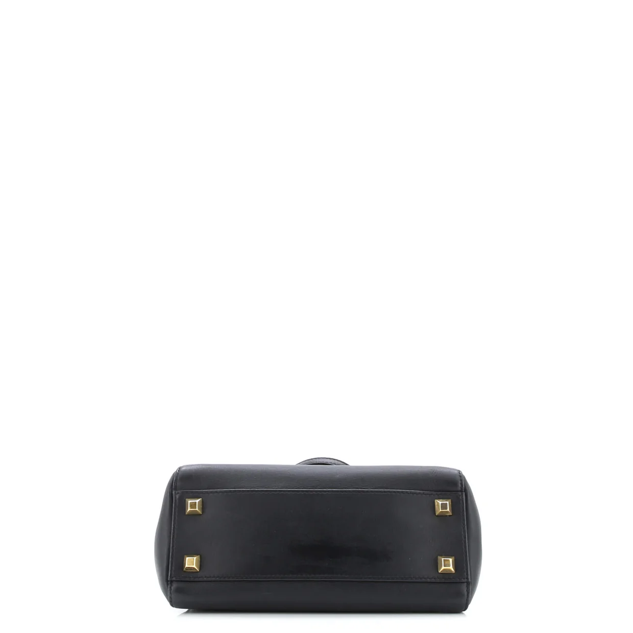 Peekaboo Bag Leather with Studded Detail Mini - Deep Luxury