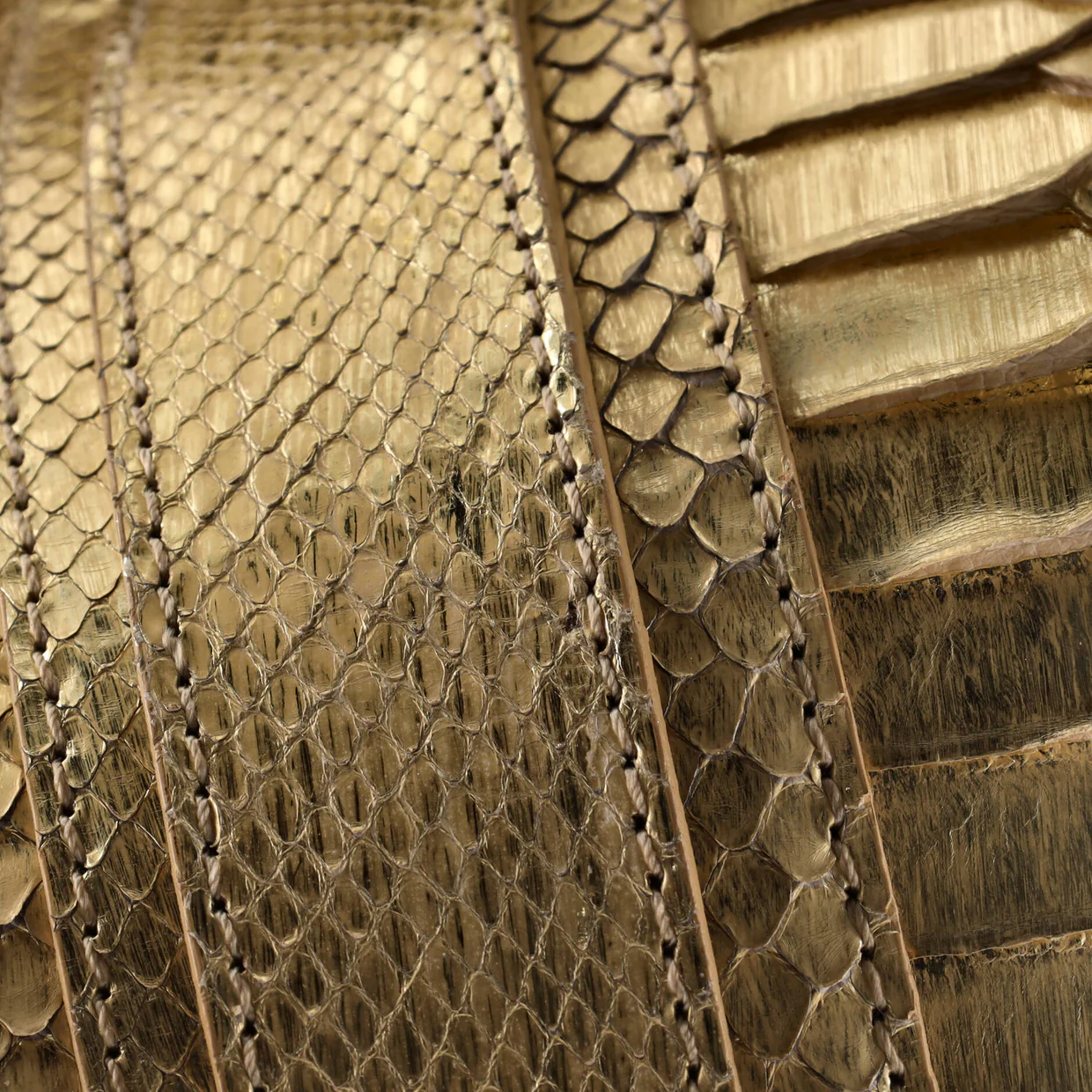 Knight Bag Python Large - Deep Luxury