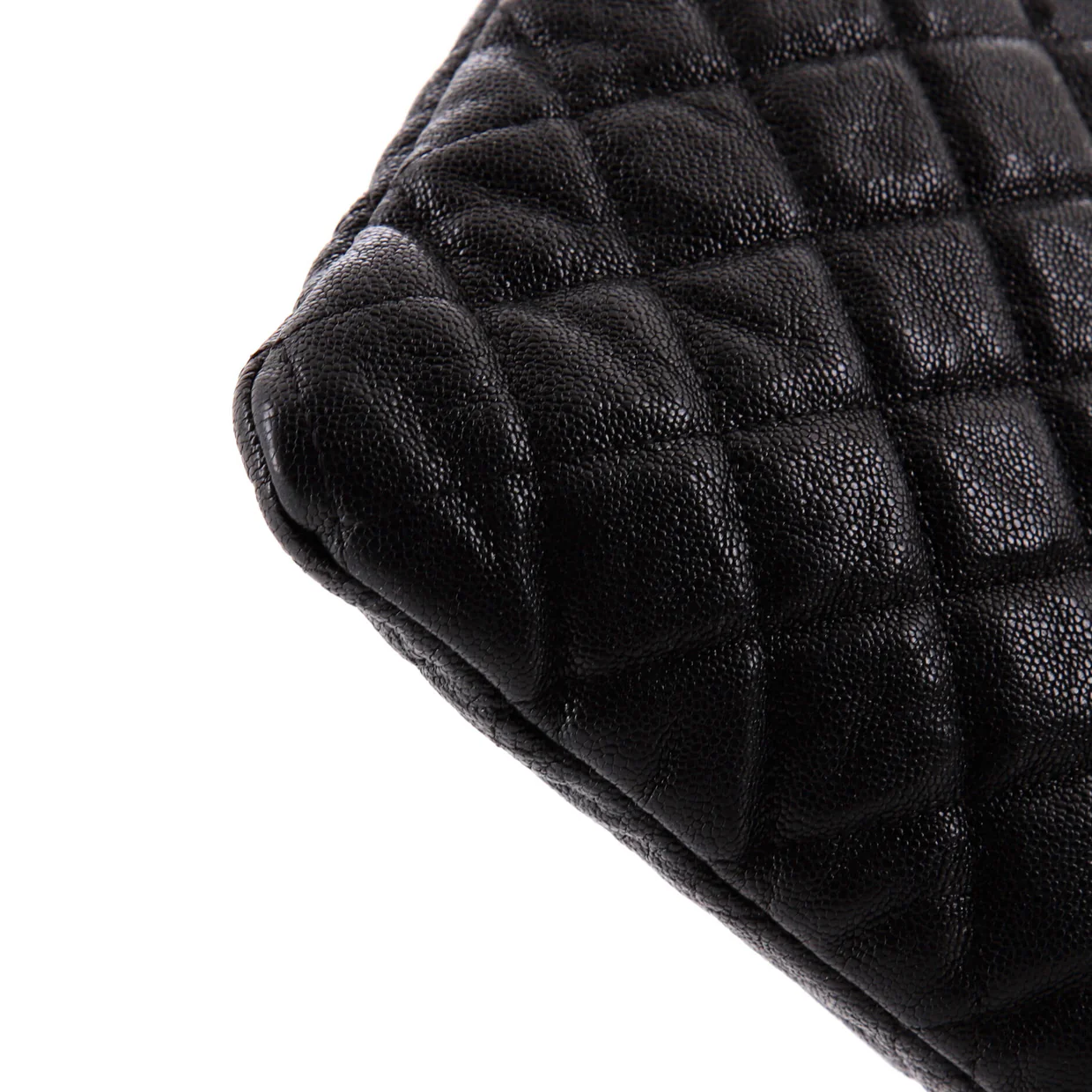 Boy O Case Clutch Quilted Caviar Medium - Deep Luxury