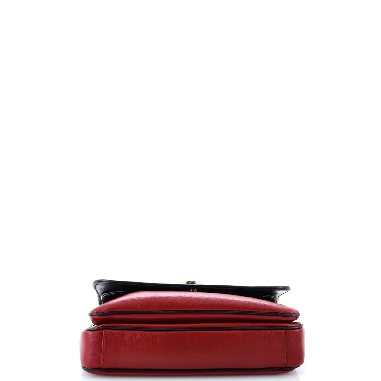 Marina Chain Flap Bag Leather Small - Deep Luxury