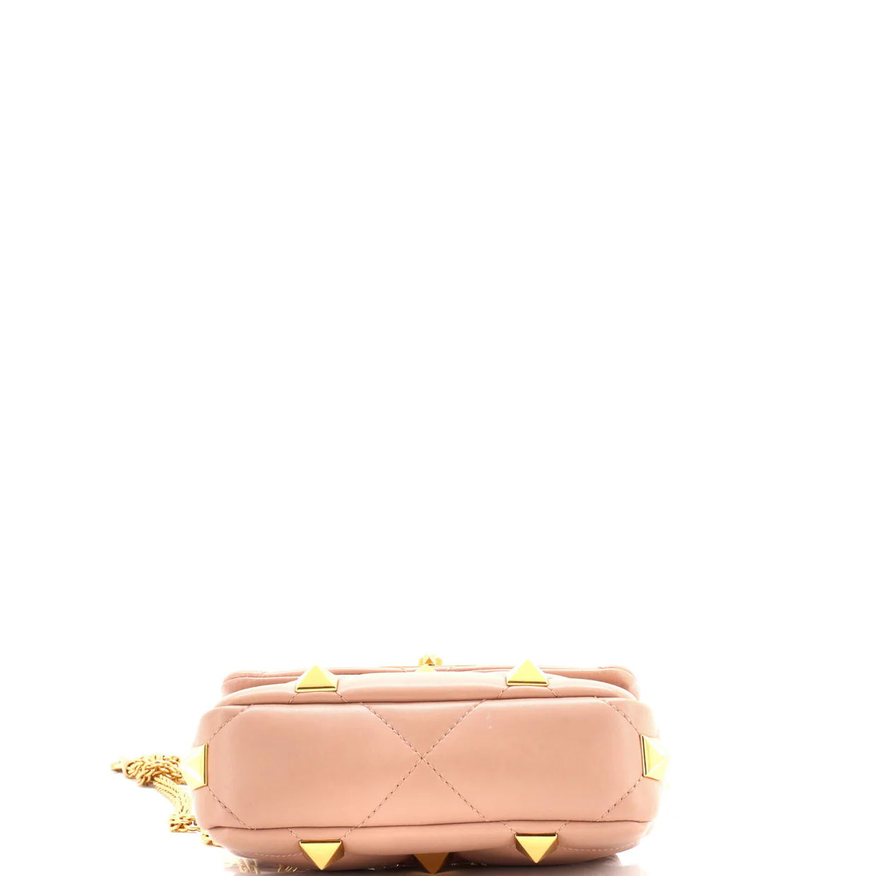 Roman Stud Flap Bag Quilted Leather Small - Deep Luxury
