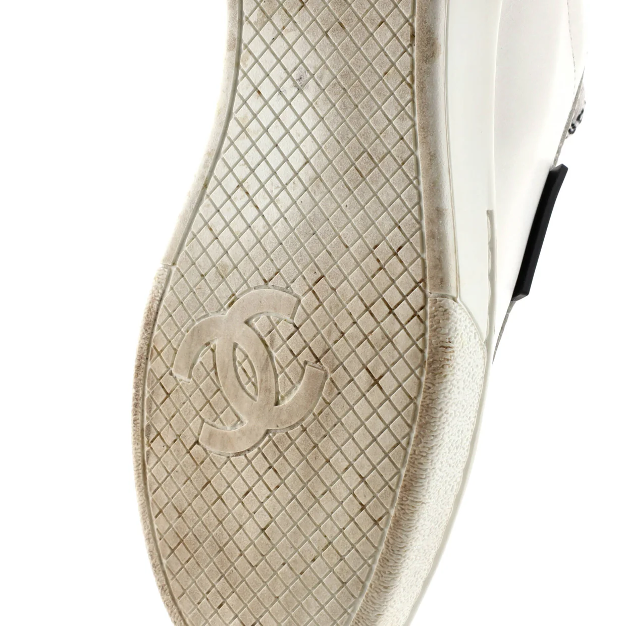 Women's CC Low-Top Flat Runner Sneakers Leather - Deep Luxury