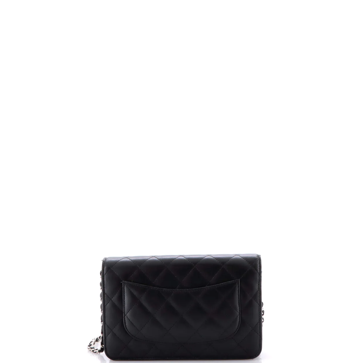 Wallet on Chain Quilted Lambskin - Deep Luxury