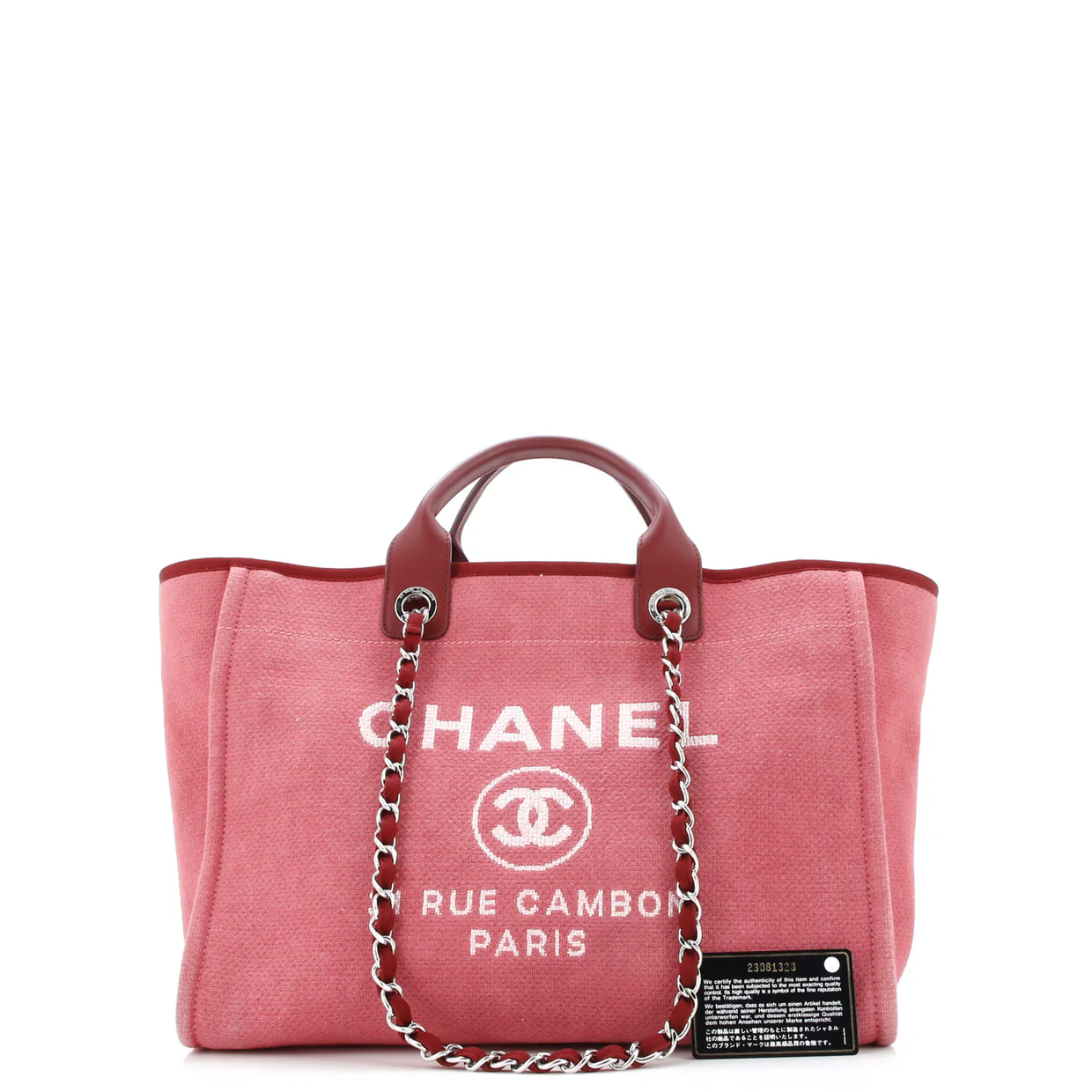 Deauville Tote Canvas Medium - Deep Luxury