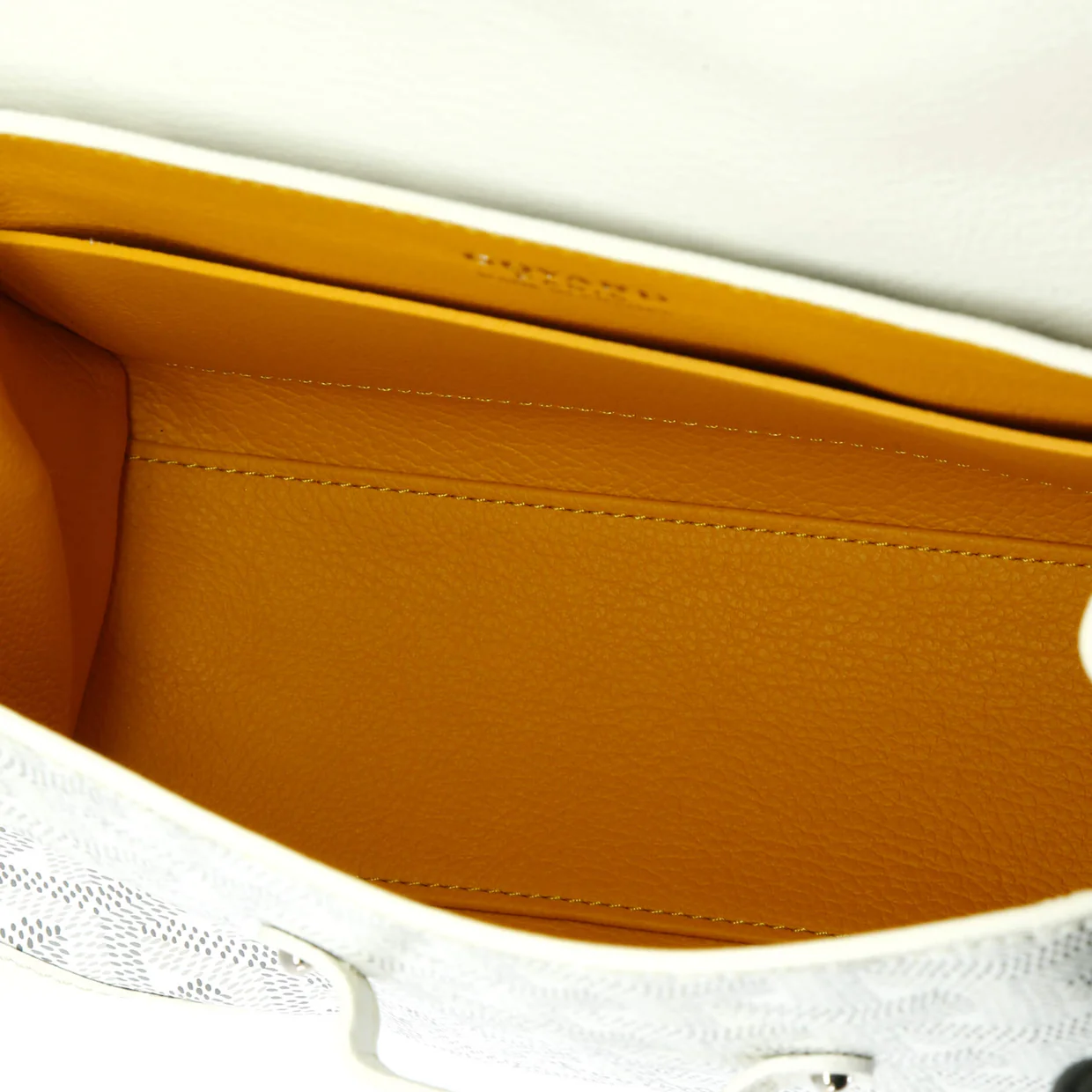 Saigon Top Handle Bag Coated Canvas with Leather Mini - Deep Luxury