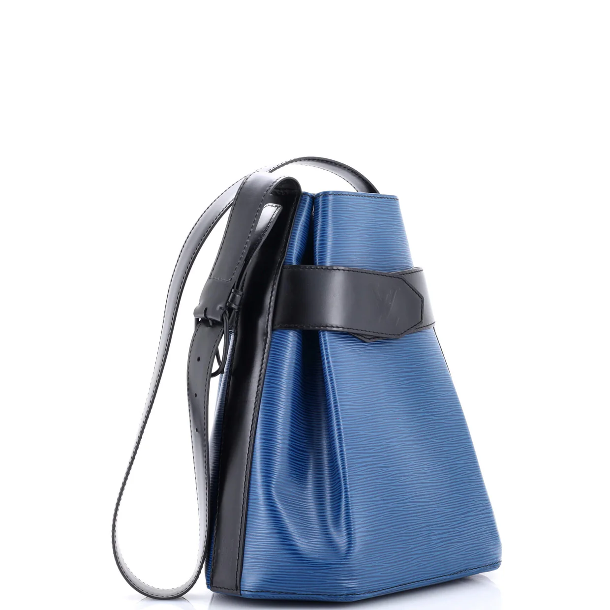 Vintage Sac d'Epaule Handbag Epi Leather PM - Deep Luxury