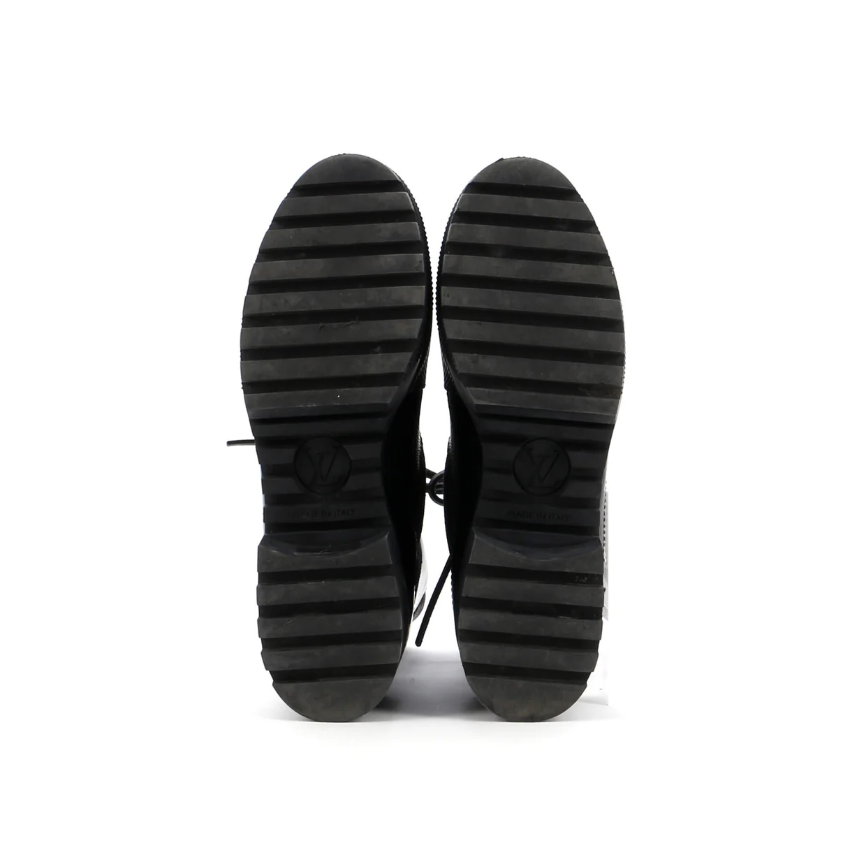 Women's Laureate Platform Desert Boots Limited Edition World Tour Suede with Monogram Canvas and Leather - Deep Luxury