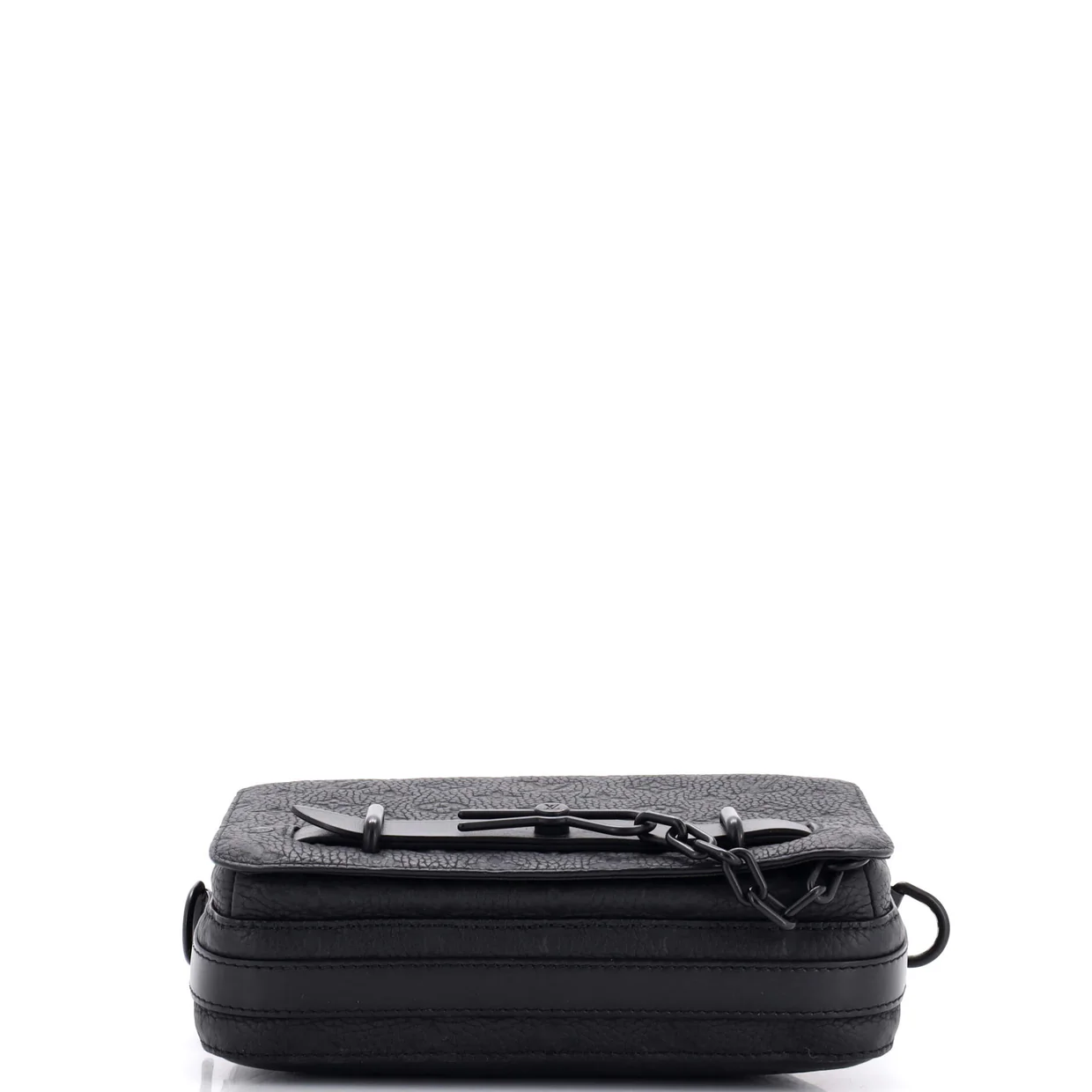 Steamer Messenger Bag Monogram Taurillon Leather - Deep Luxury