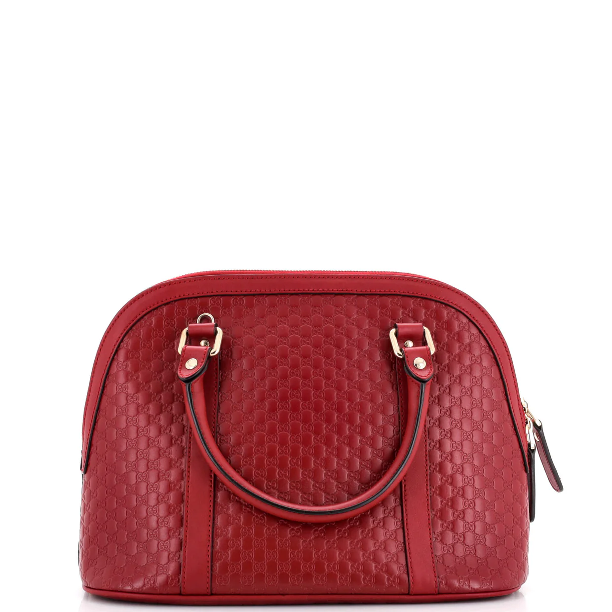 Convertible Dome Satchel (Outlet) Microguccissima Leather Medium - Deep Luxury