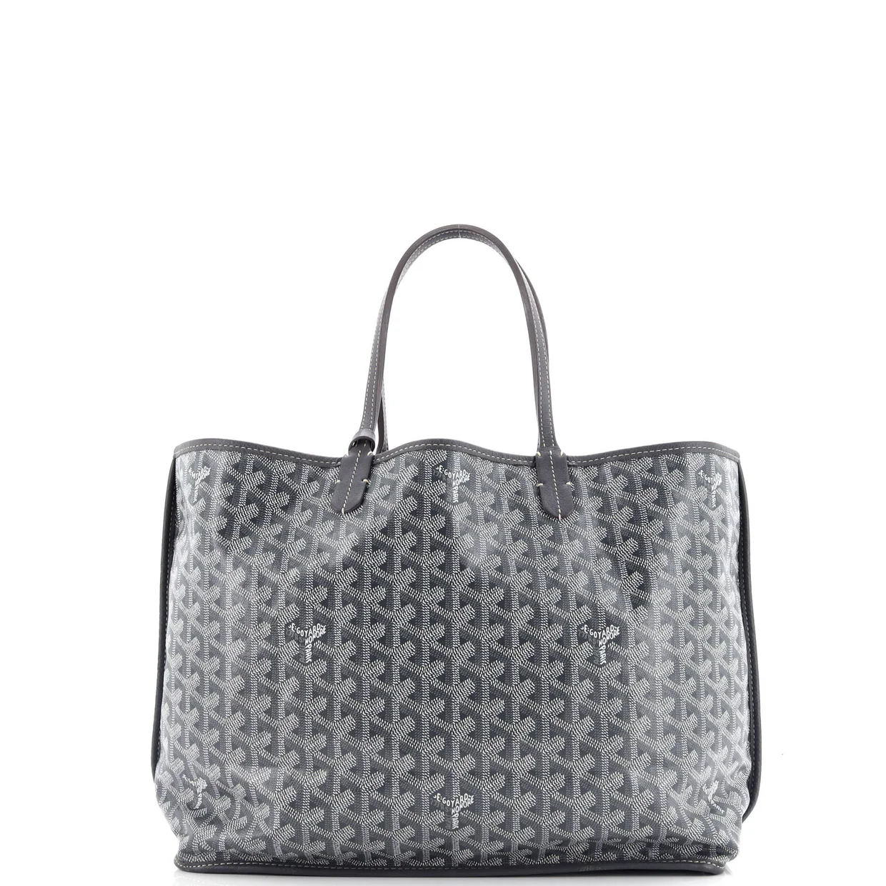 Anjou Reversible Tote Coated Canvas PM - Deep Luxury
