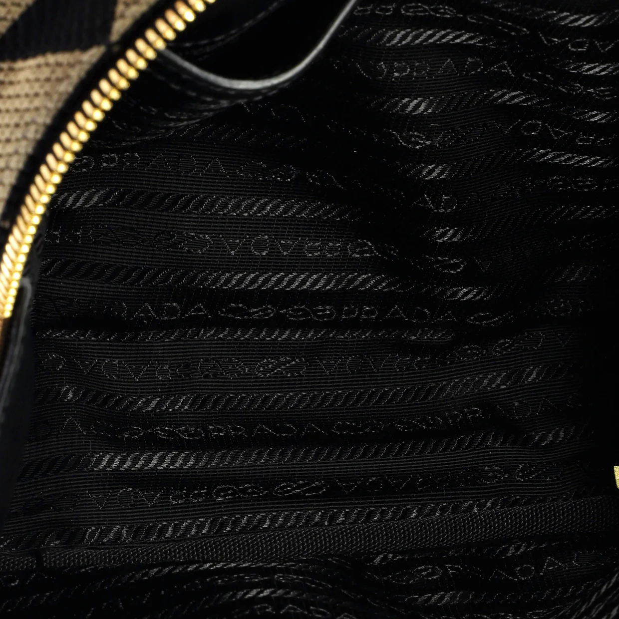 Symbole Zip Around Shoulder Bag Jacquard - Deep Luxury