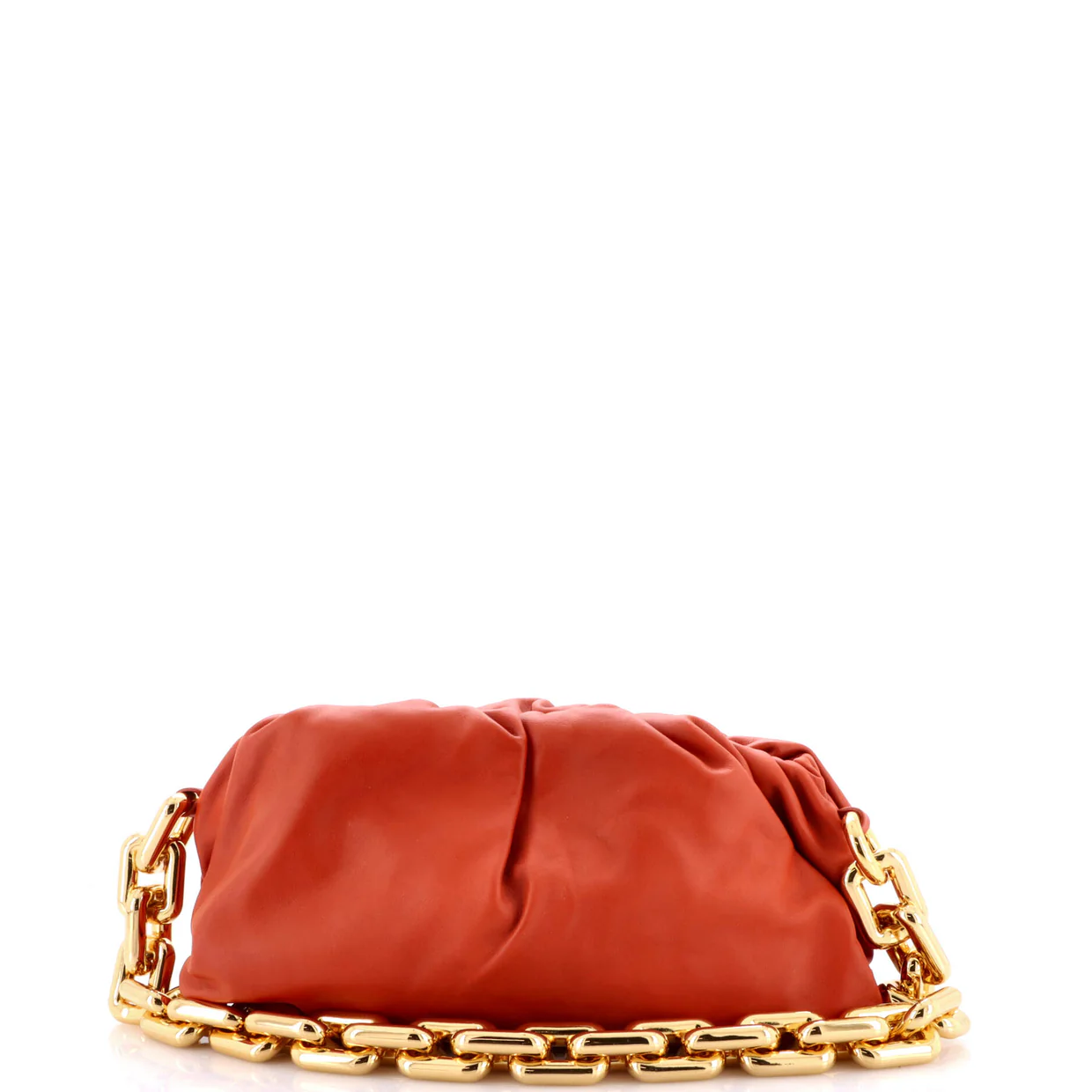 The Chain Pouch Leather - Deep Luxury
