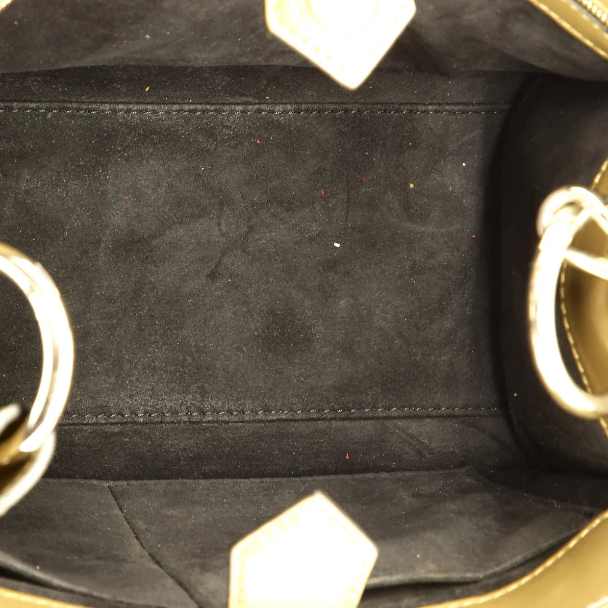 Runaway Bag Leather and Zucca Velvet Small - Deep Luxury