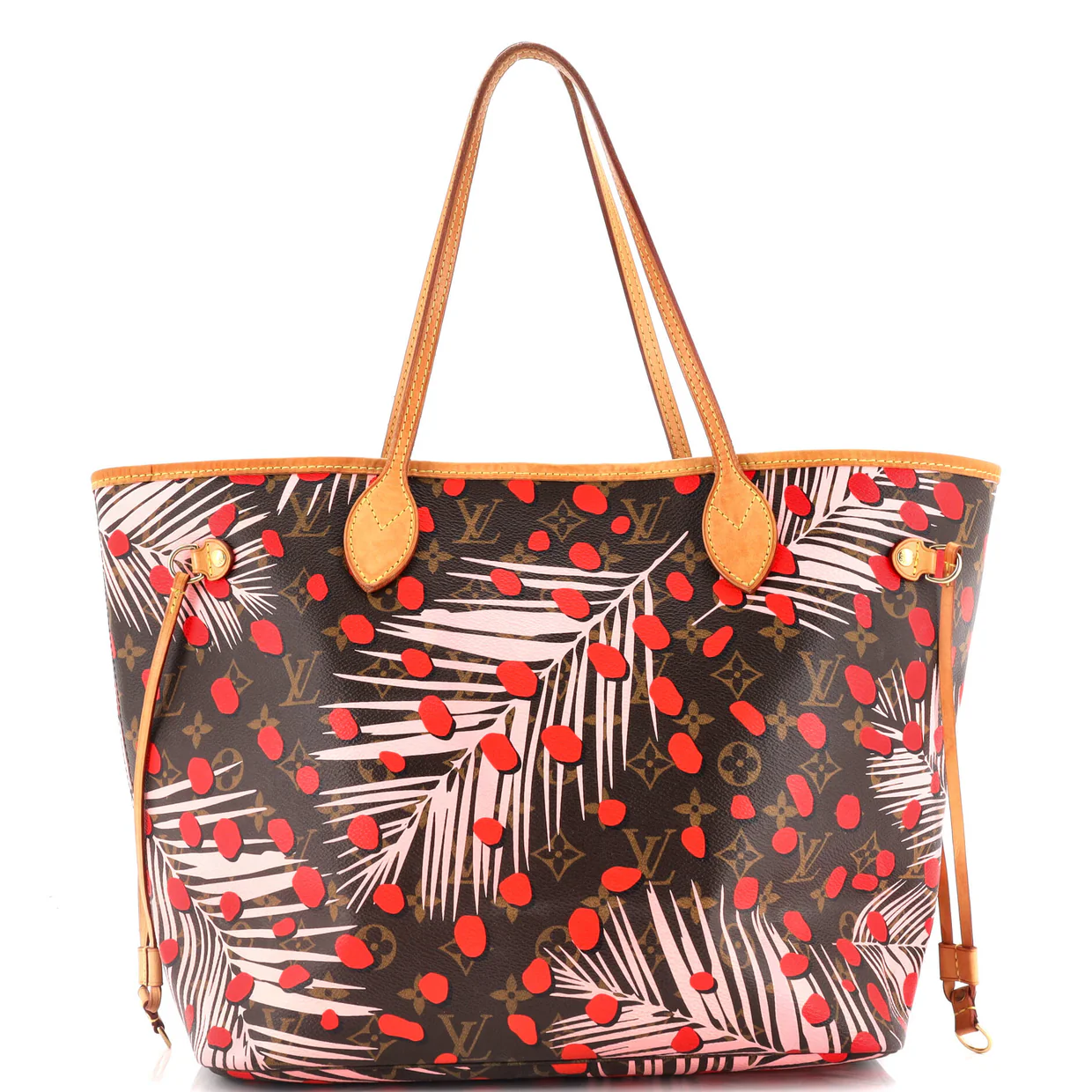 Neverfull NM Tote Limited Edition Monogram Jungle Dots MM - Deep Luxury