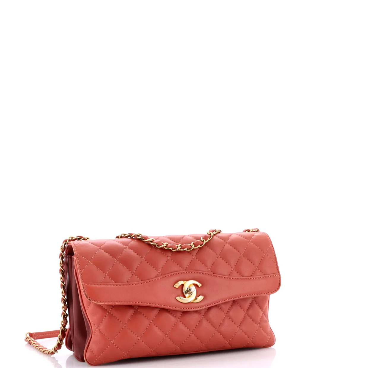 Daily Companion Coco Vintage Flap Bag Quilted Lambskin Large - Deep Luxury