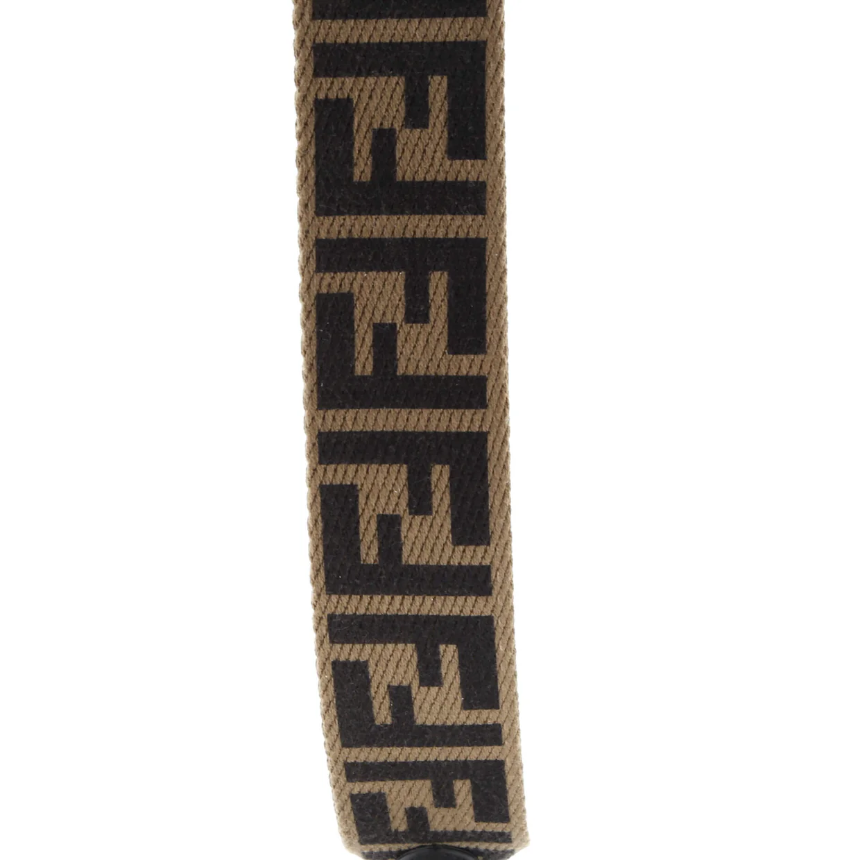 Strap You Shoulder Strap Zucca Canvas with Leather - Deep Luxury