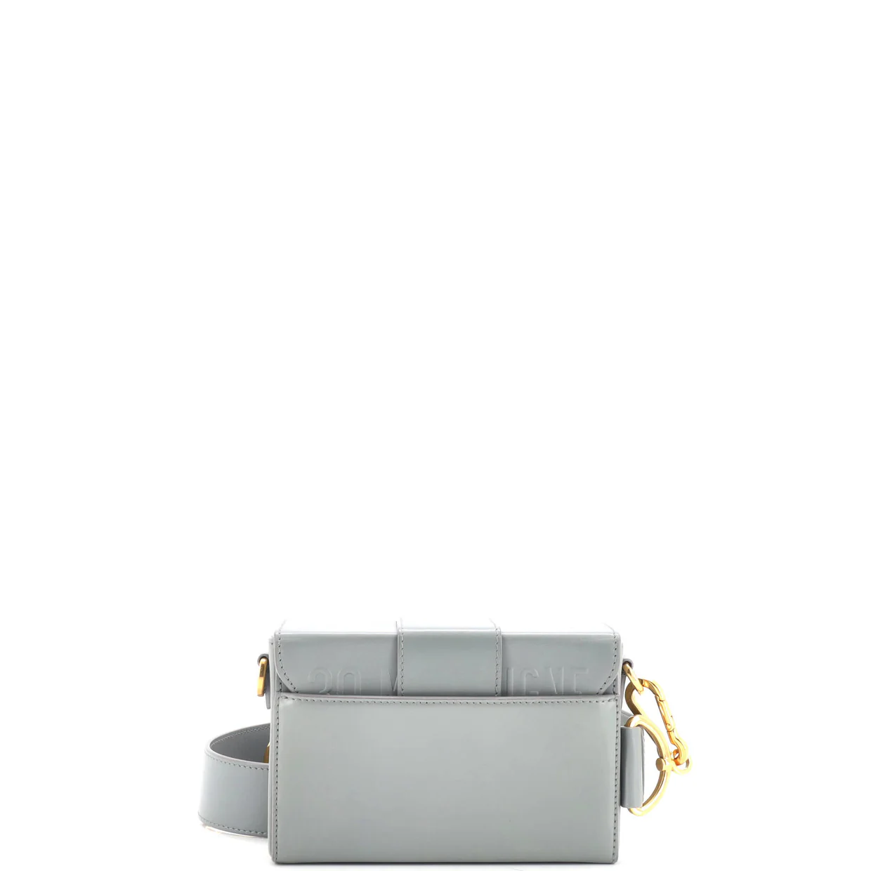 30 Montaigne Box Bag Leather - Deep Luxury