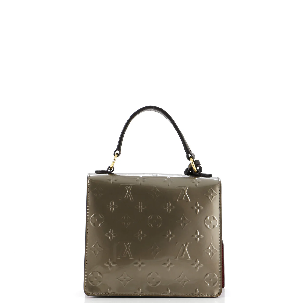 Spring Street NM Handbag Monogram Vernis with Monogram Canvas and Epi Leather - Deep Luxury