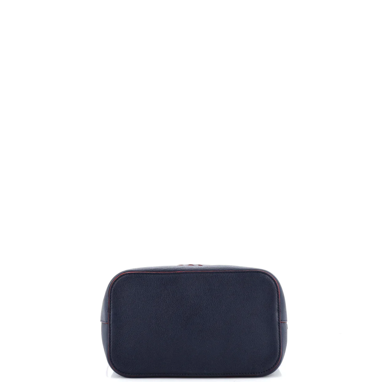 Lockme Bucket Bag Braided Leather - Deep Luxury