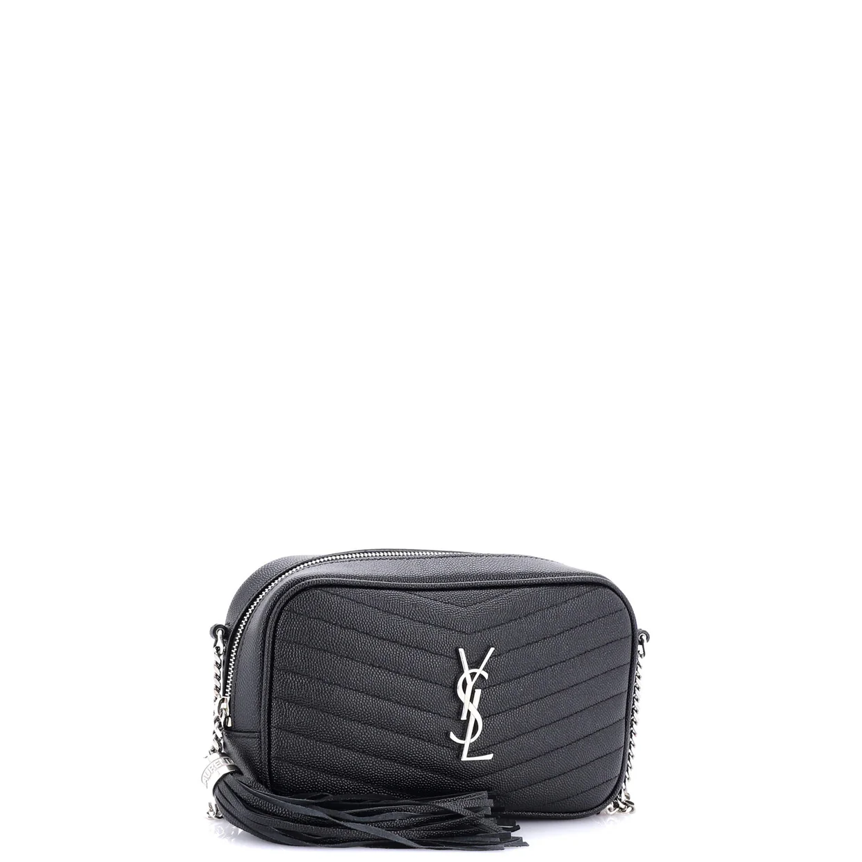 Lou Camera Bag Matelasse Chevron Leather Mini - Deep Luxury