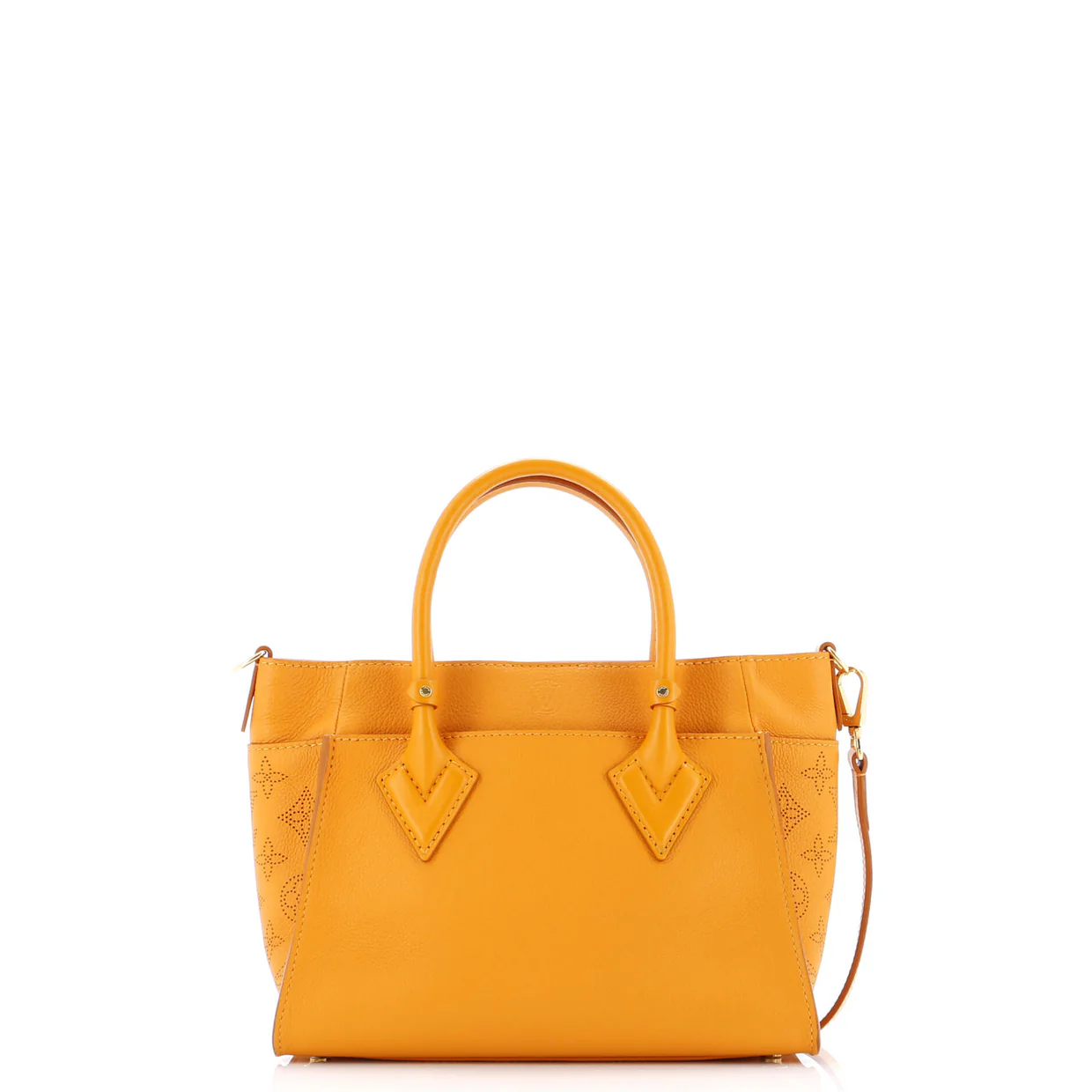 On My Side Tote Mahina Leather PM - Deep Luxury