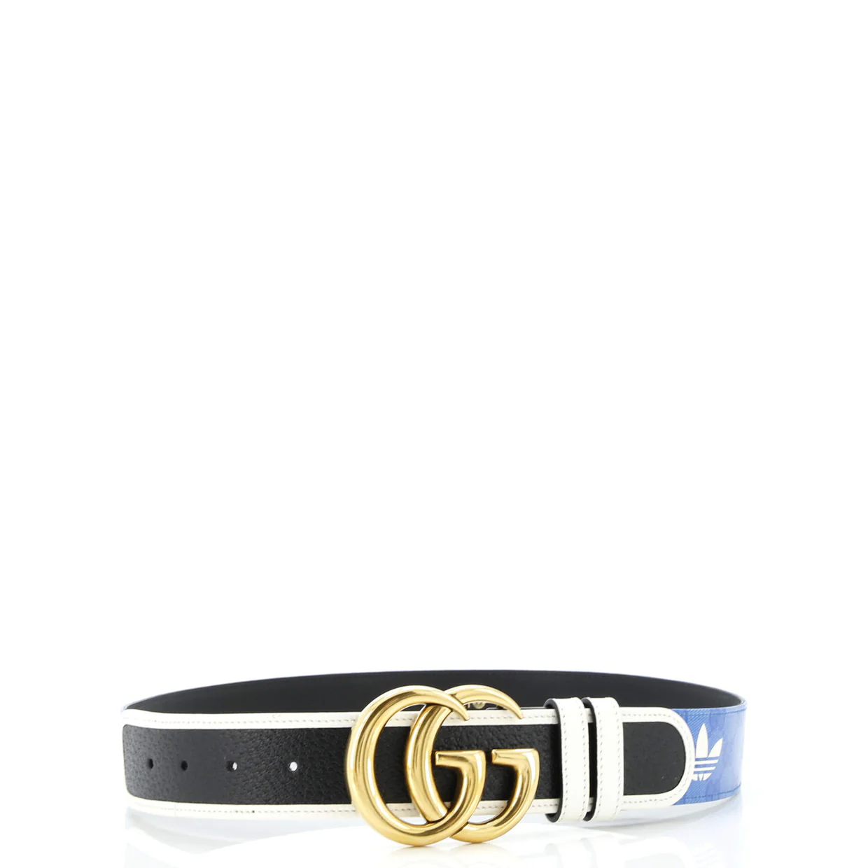 x adidas GG Marmont Belt GG Coated Canvas and Leather - Deep Luxury