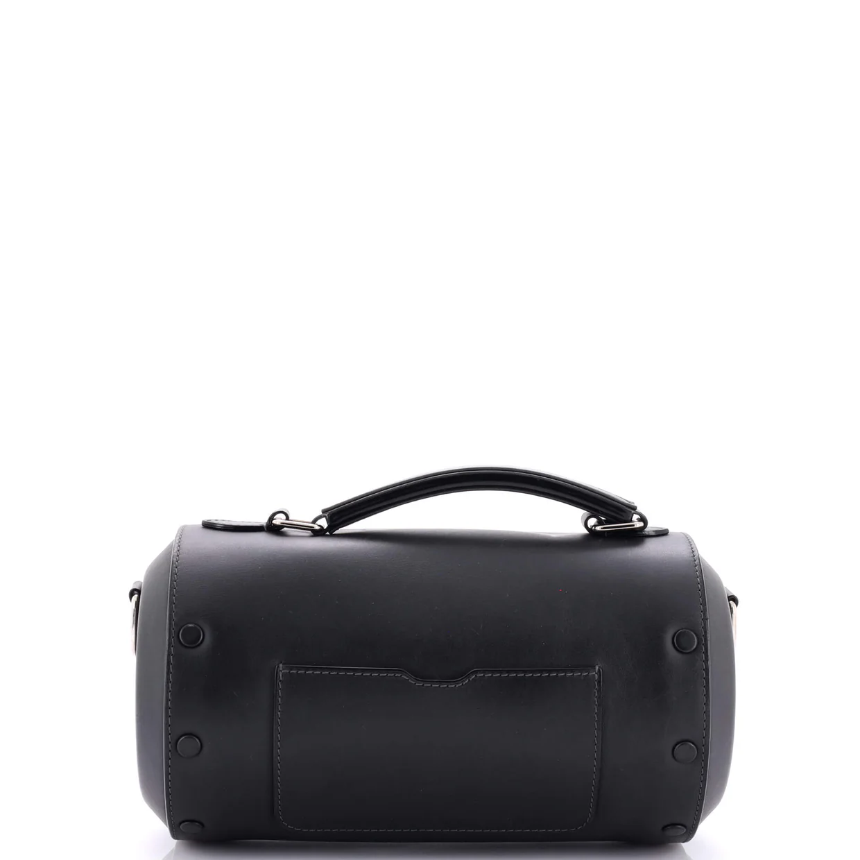 Barrel Shawl Case Bag Leather - Deep Luxury