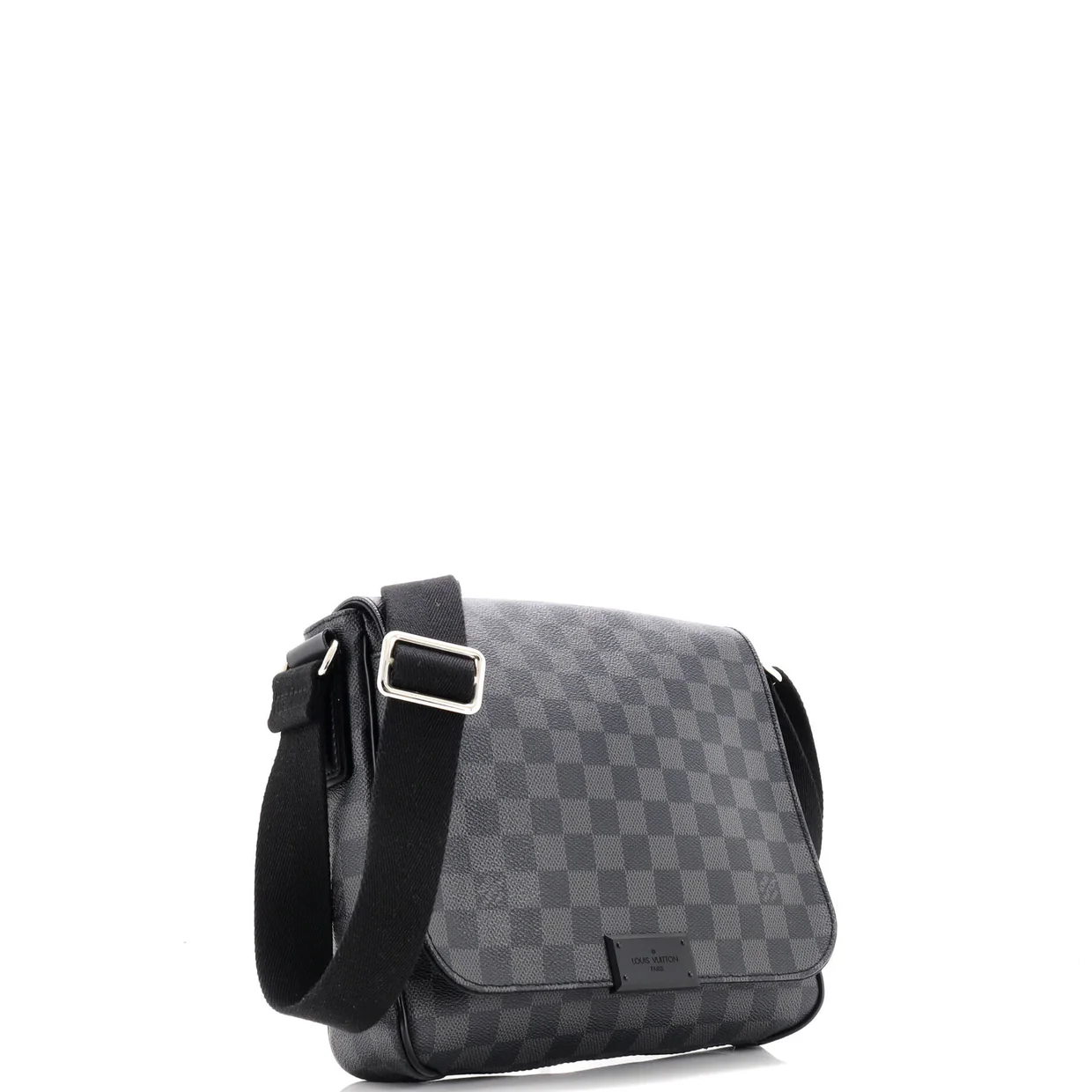 District Messenger Bag Damier Graphite PM - Deep Luxury