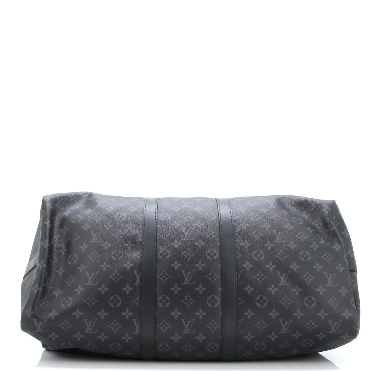 Keepall Bandouliere Bag Monogram Eclipse Canvas 55 - Deep Luxury