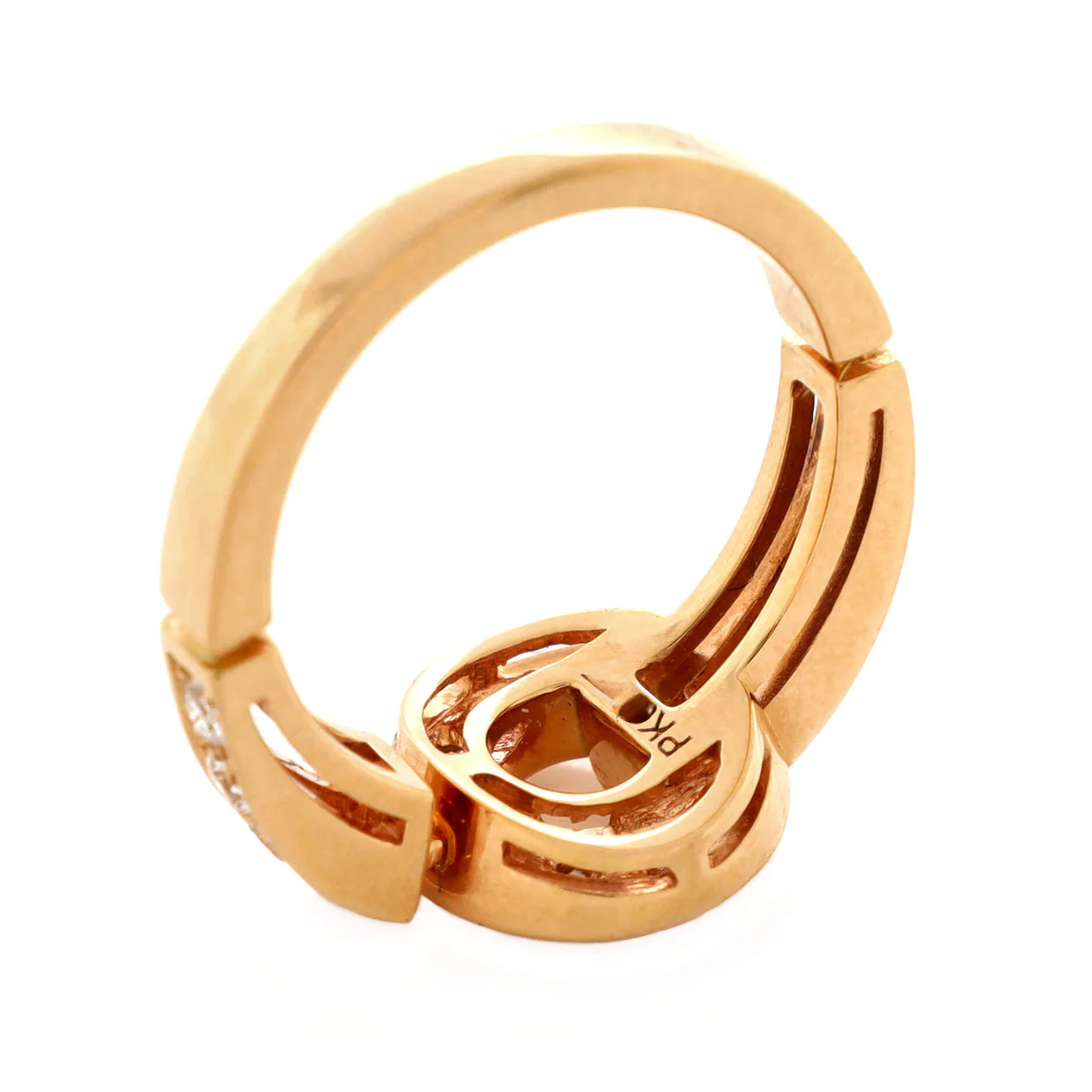 Bvlgari Bvlgari Ring 18K Rose Gold and Diamonds - Deep Luxury
