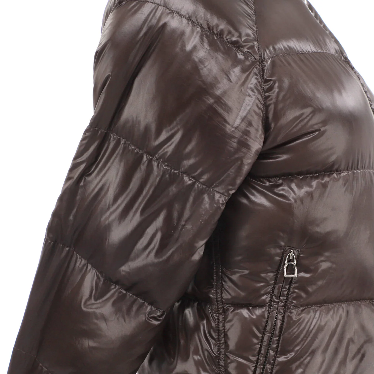 Men's Piumino Puffer Coat Quilted Polyamide with Down - Deep Luxury