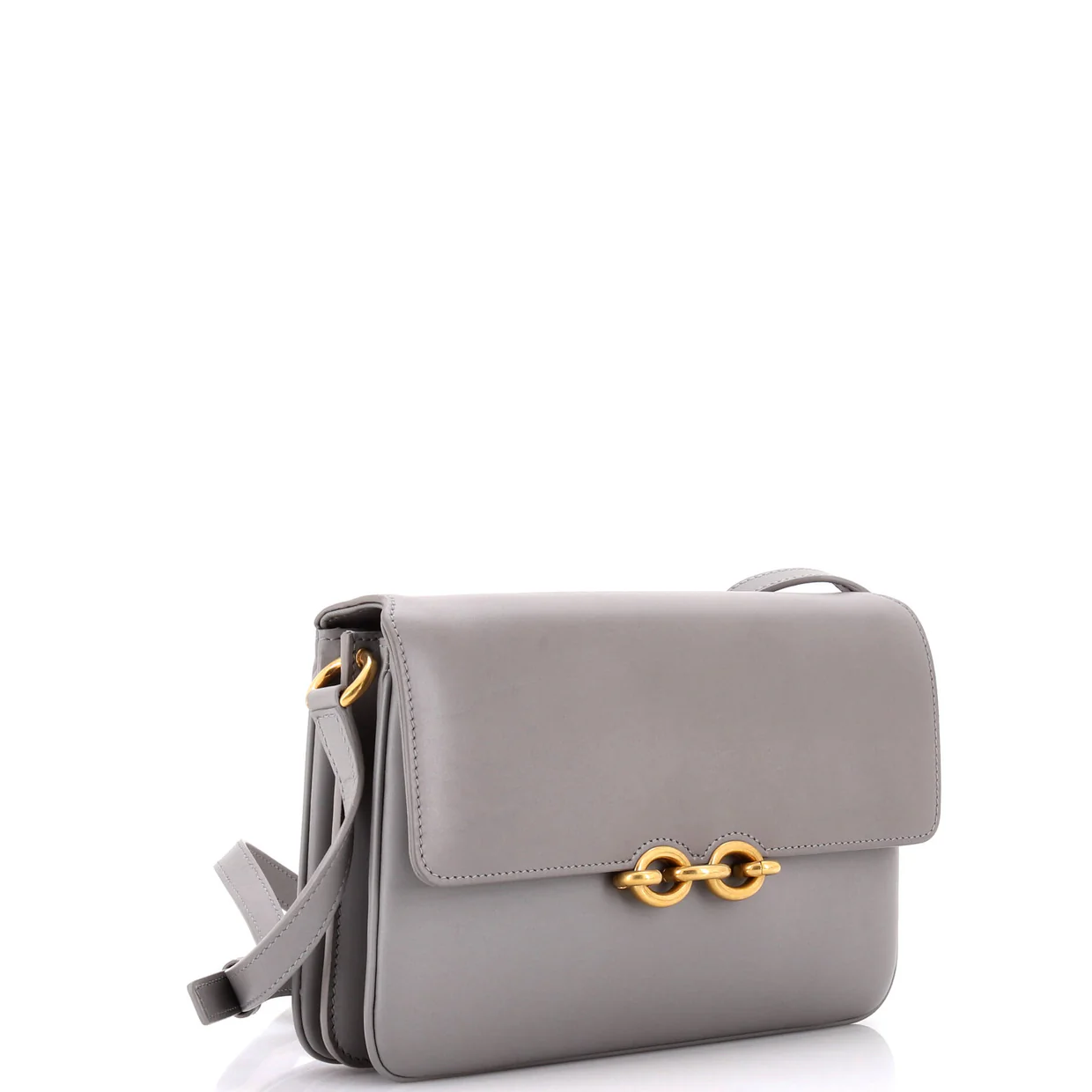 Le Maillon Shoulder Bag Leather Medium - Deep Luxury