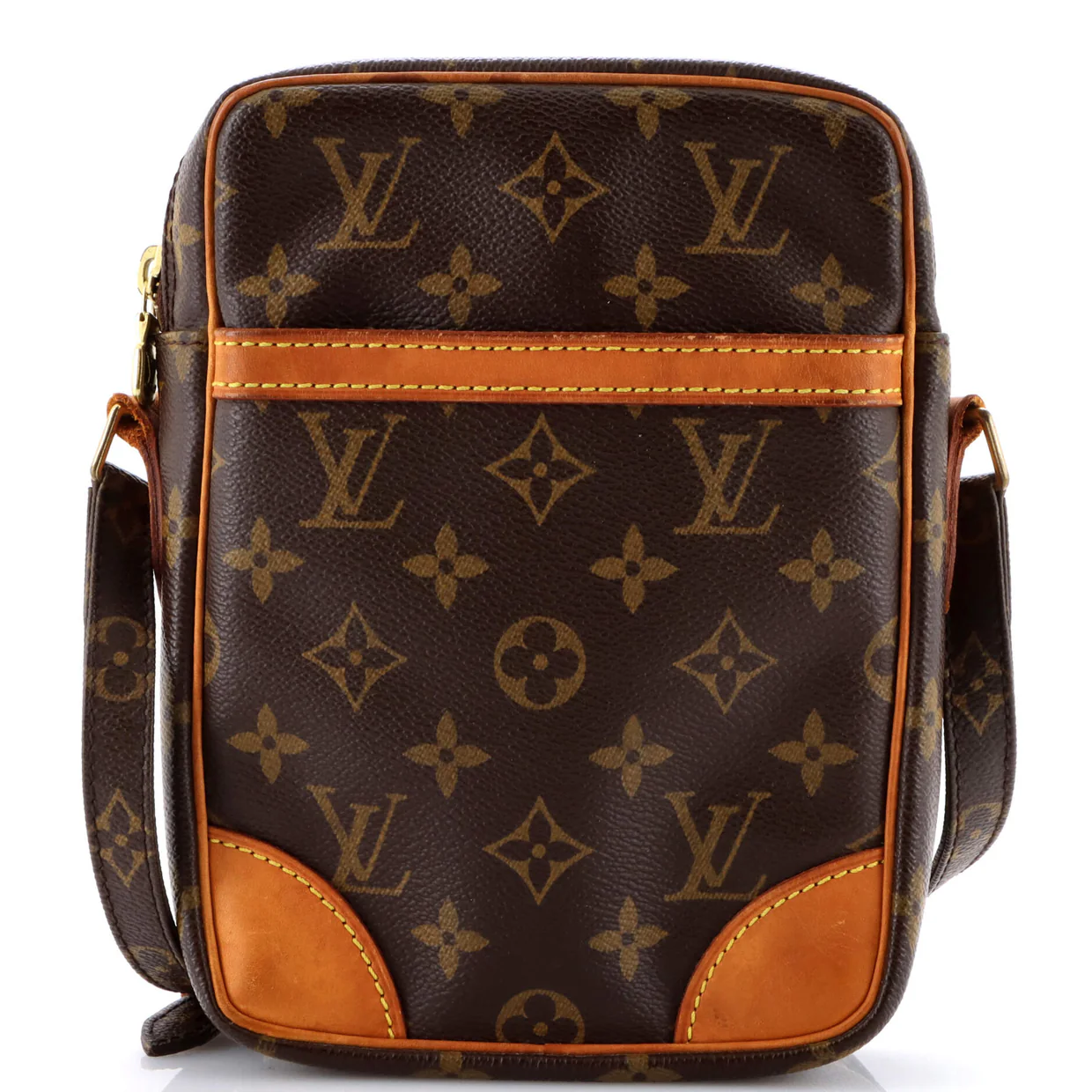 Danube Handbag Monogram Canvas - Deep Luxury