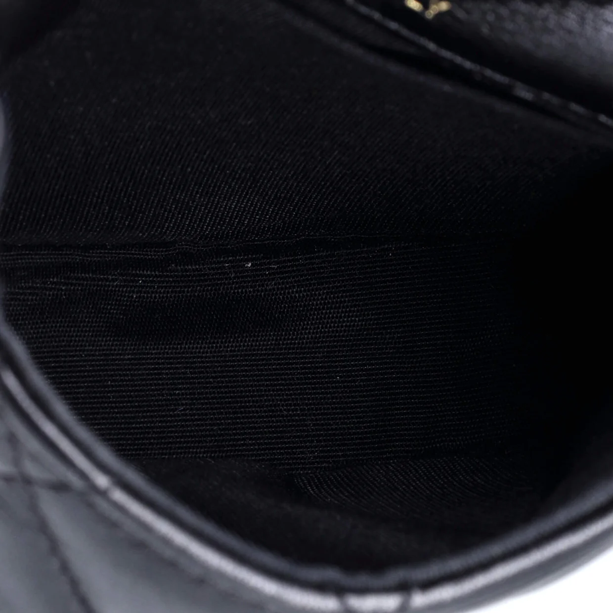 Coco Mail Clutch with Chain Quilted Calfskin Mini - Deep Luxury