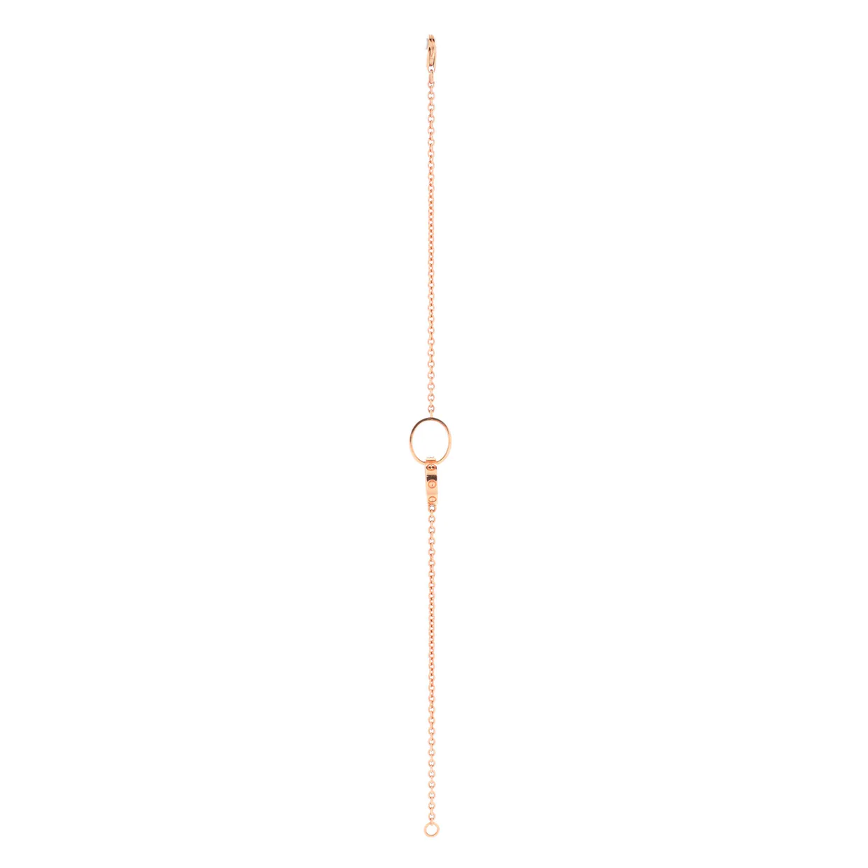 Love Interlocking Bracelet 18K Rose Gold - Deep Luxury