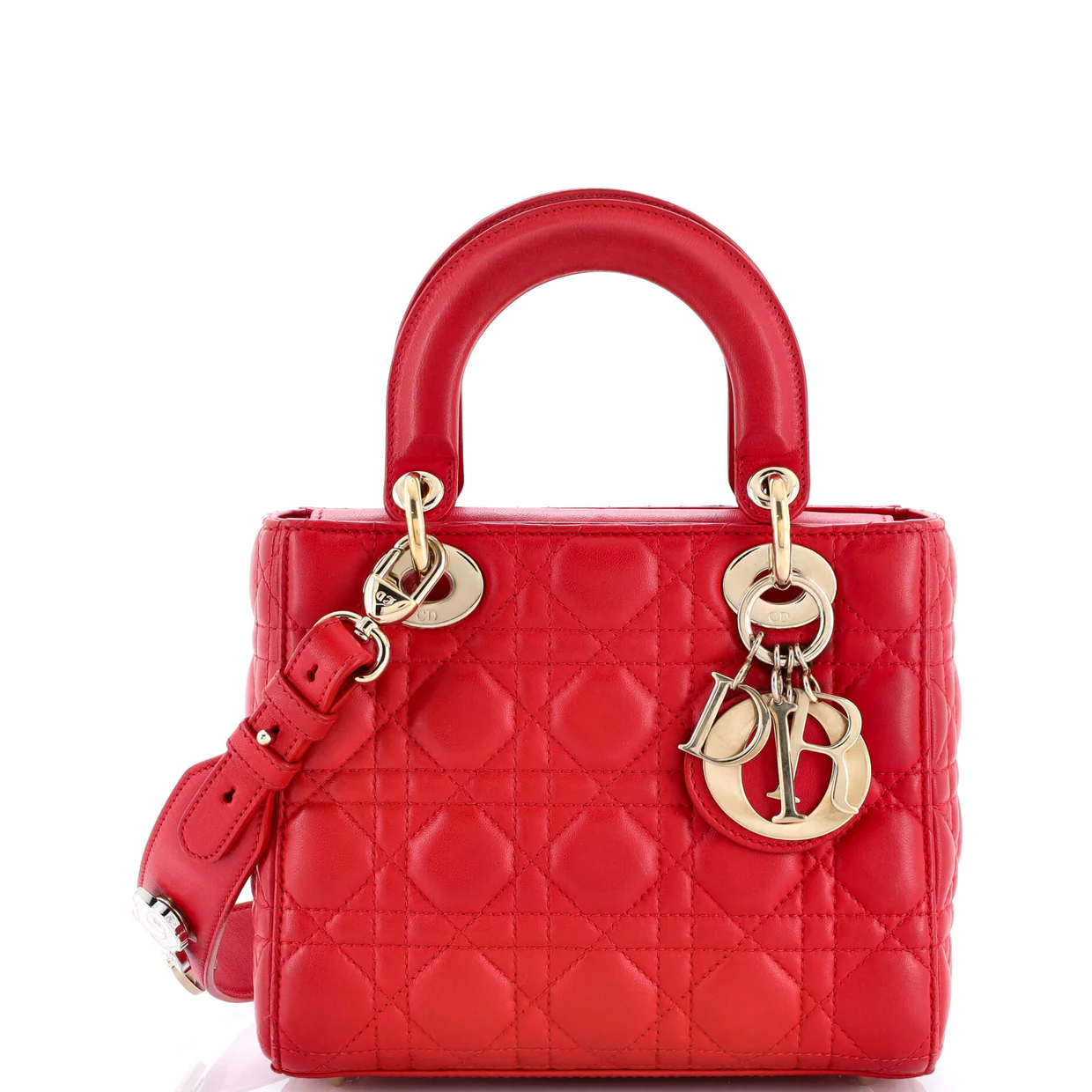 My Lady Dior Bag Cannage Quilt Lambskin - Deep Luxury