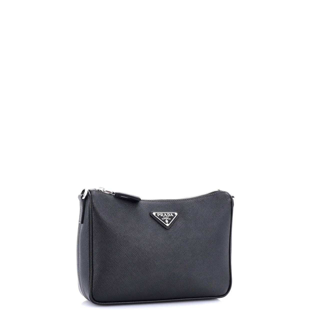 Re-Edition Zip Messenger Bag Saffiano Leather Small - Deep Luxury