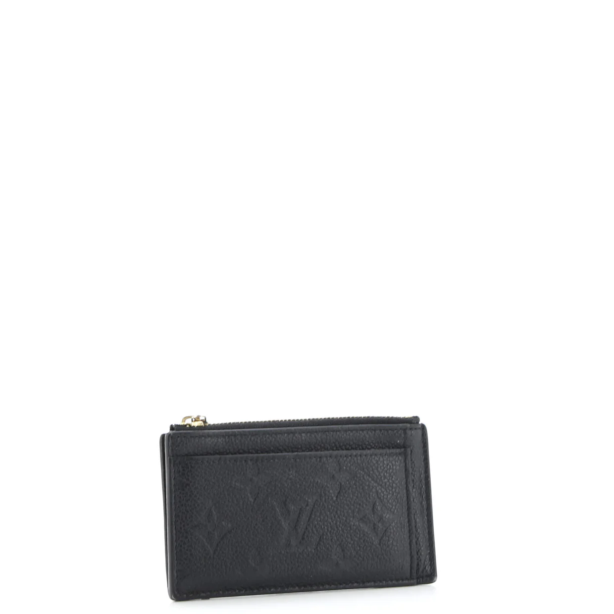 Zipped Card Holder NM Monogram Empreinte Leather - Deep Luxury