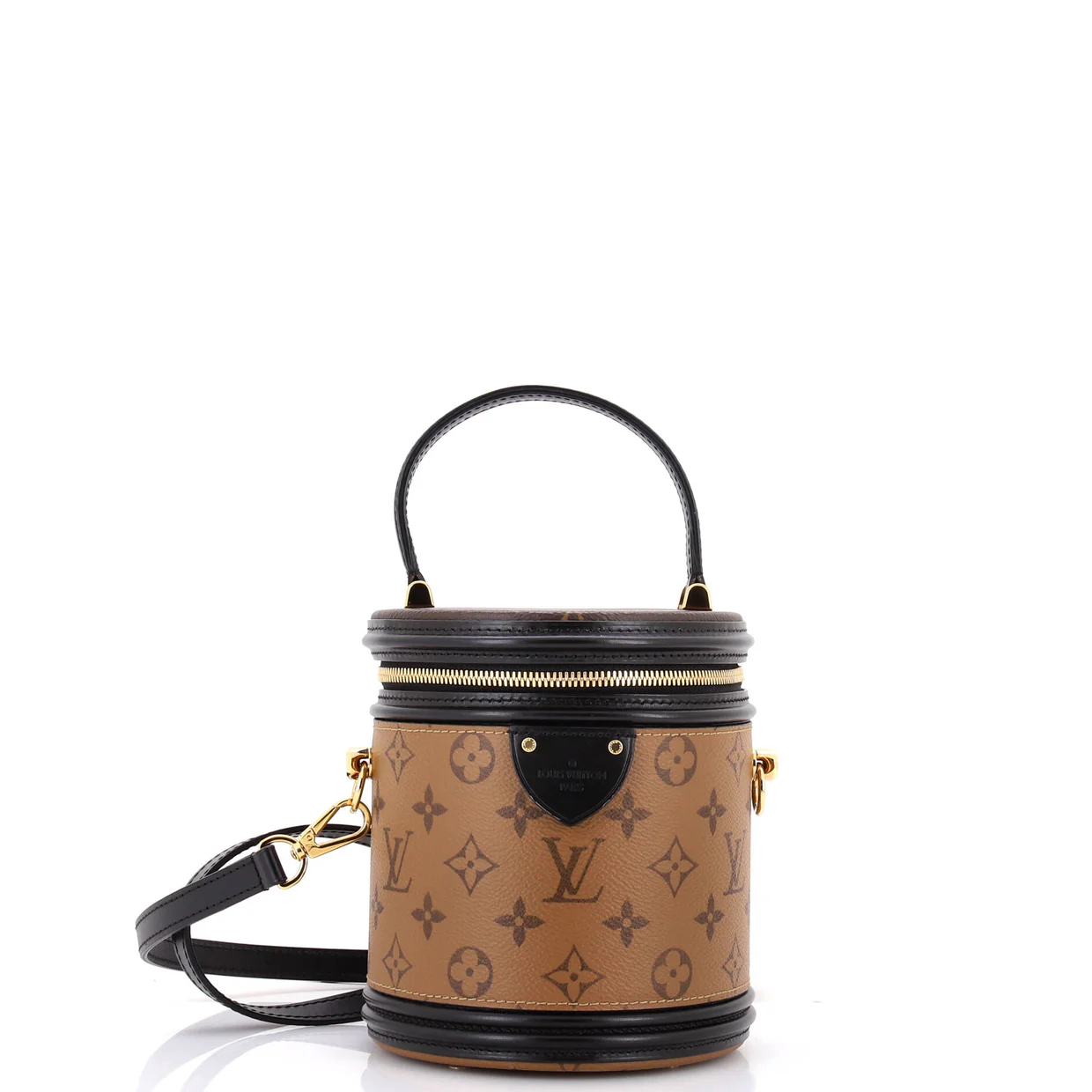 Cannes Handbag Reverse Monogram Canvas - Deep Luxury