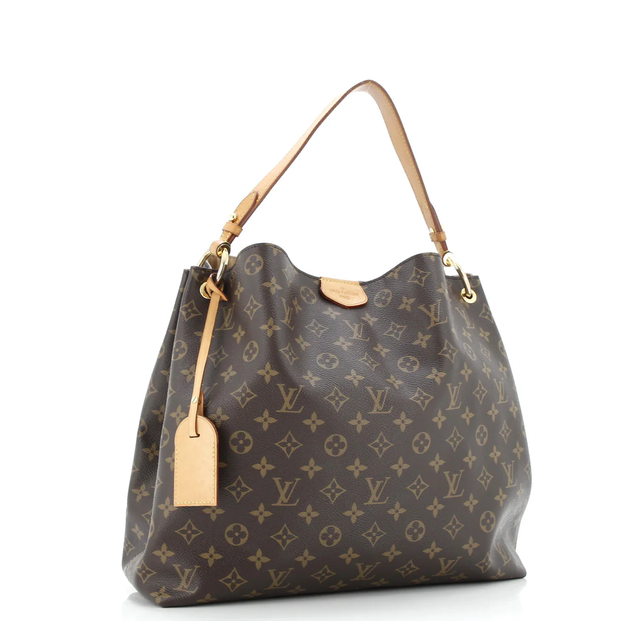 Graceful Handbag Monogram Canvas MM - Deep Luxury
