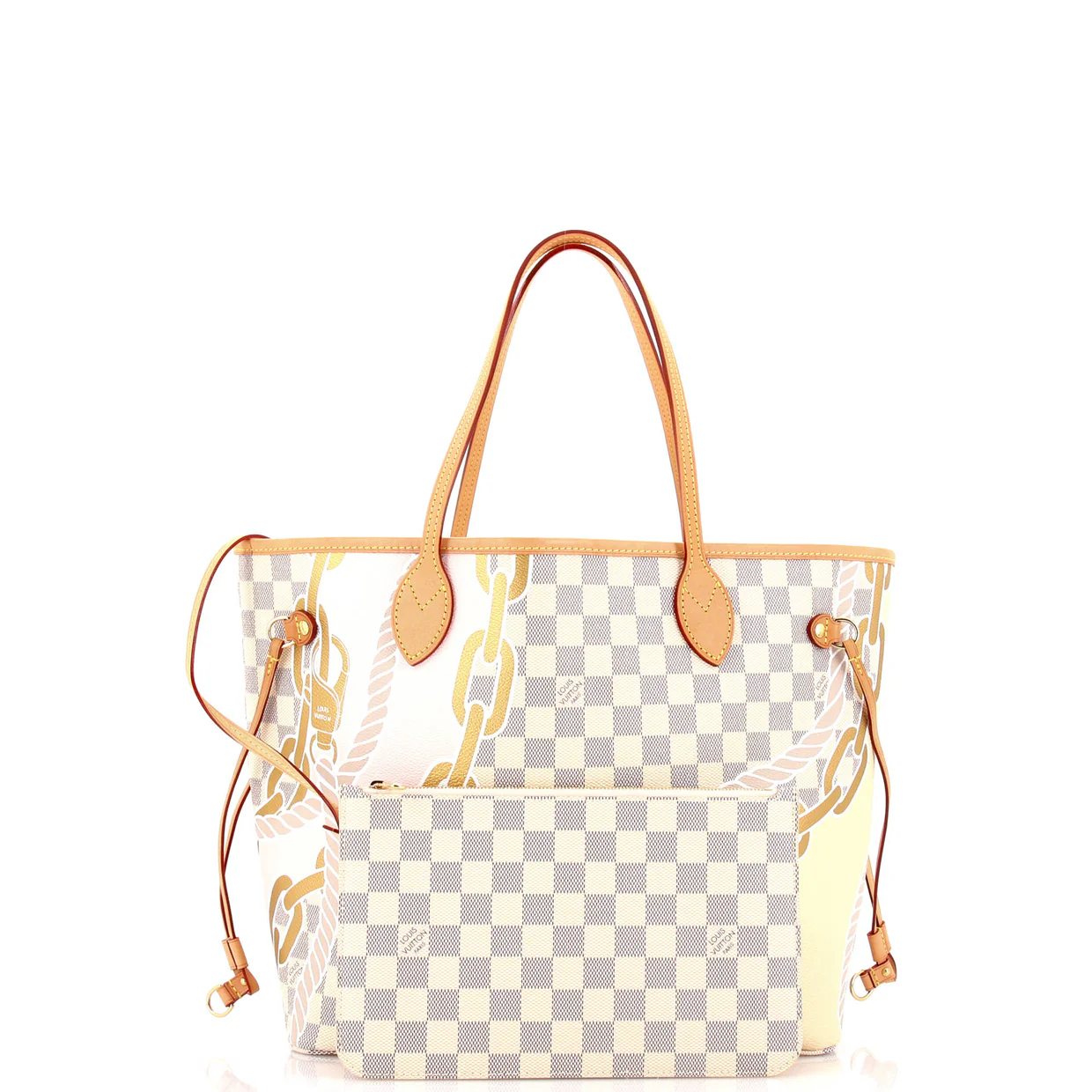 Neverfull NM Tote Limited Edition Nautical Damier MM - Deep Luxury