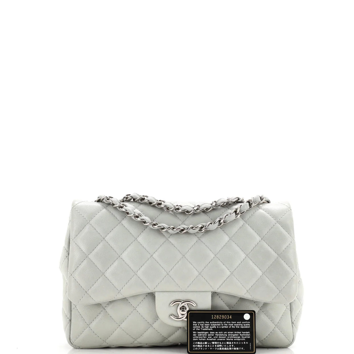 Vintage Classic Single Flap Bag Quilted Caviar Jumbo - Deep Luxury