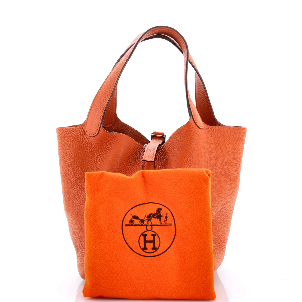 Picotin Lock Bag Clemence MM - Deep Luxury