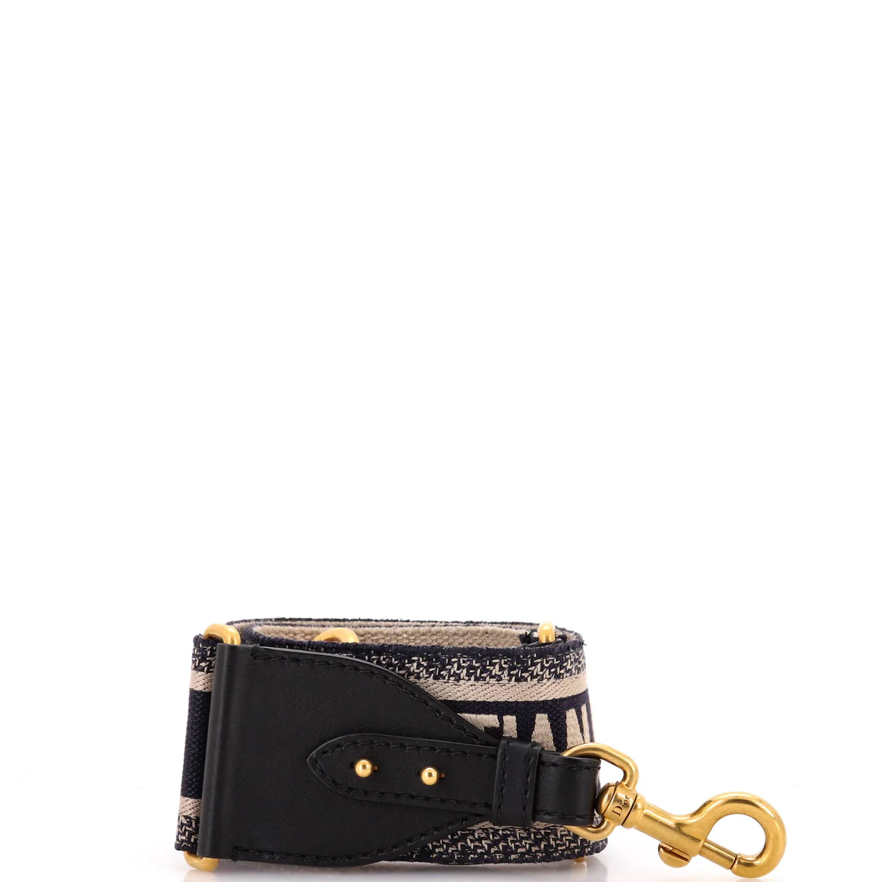 Logo Shoulder Strap Embroidered Canvas - Deep Luxury