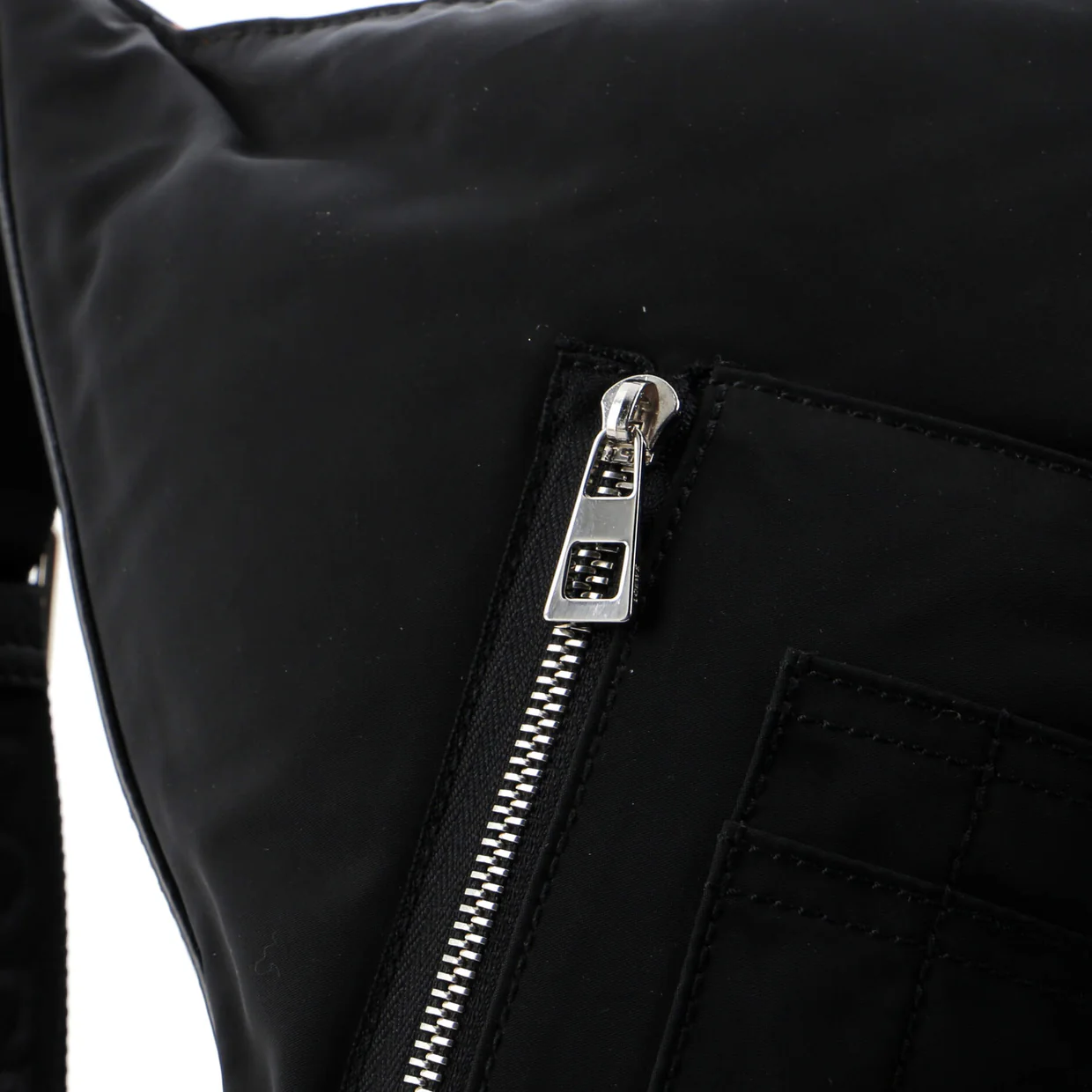Anton Sling Bag Nylon and Leather Small - Deep Luxury